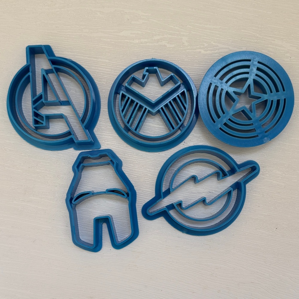 Avengers Cookie or Fondant Cutters